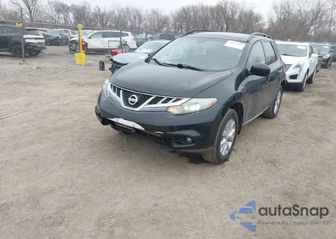 2013 Nissan Murano Sl из США, поврежденный, VIN JN8AZ1MW8DW303579